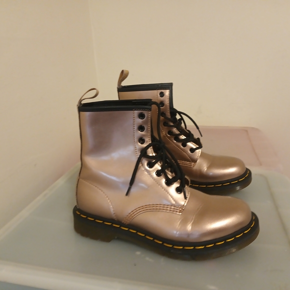Dr. Martens Black Lace-Up Boots - Picture 2 of 5